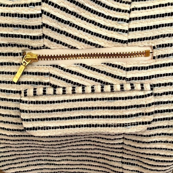 Loft Jacket, Sz 4, Blk & Ivory Woven Fabric - Picture 7 of 7